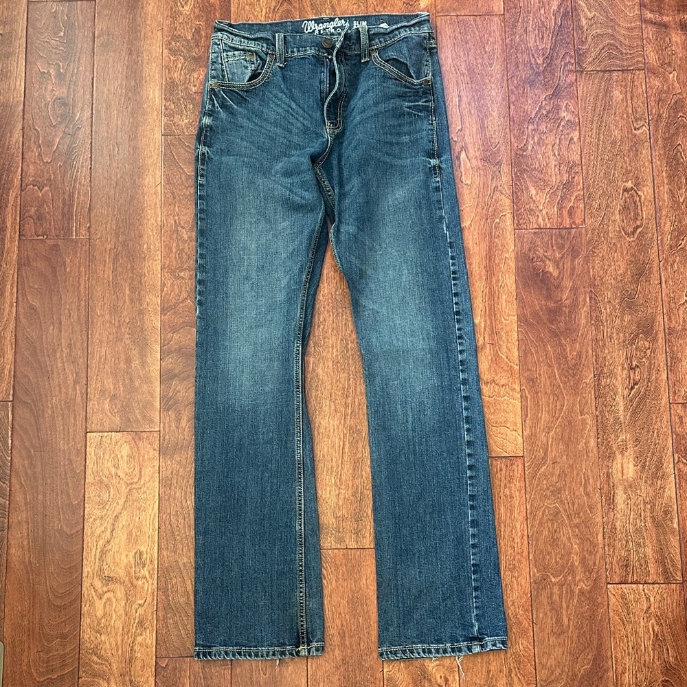 Wrangler Men's Retro Slim Bootcut Jeans
